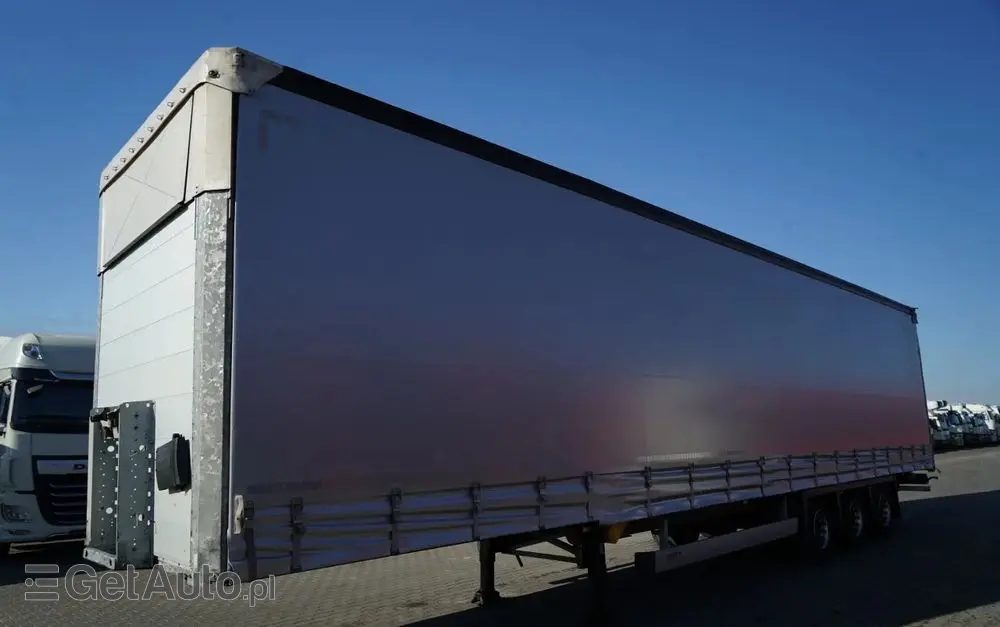 SCHMITZ CARGOBULL FIRANKA / MEGA  / RSAB POMPOWANY DACH/  LOWDECK / DACH PODNOSZONY 