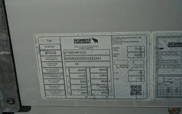 SCHMITZ CARGOBULL FIRANKA / MEGA  / RSAB POMPOWANY DACH/  LOWDECK / DACH PODNOSZONY 