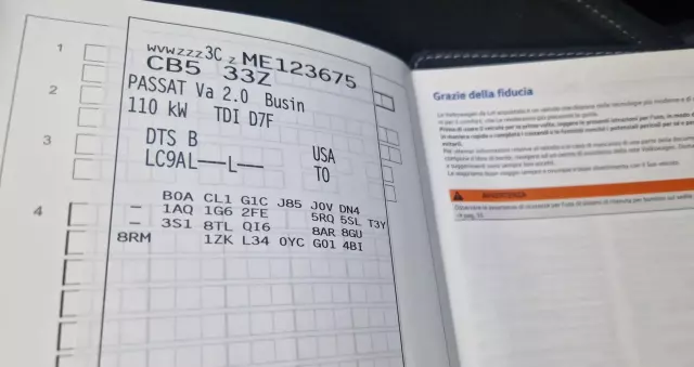 VOLKSWAGEN Passat Variant 2.0 TDI SCR DSG Business