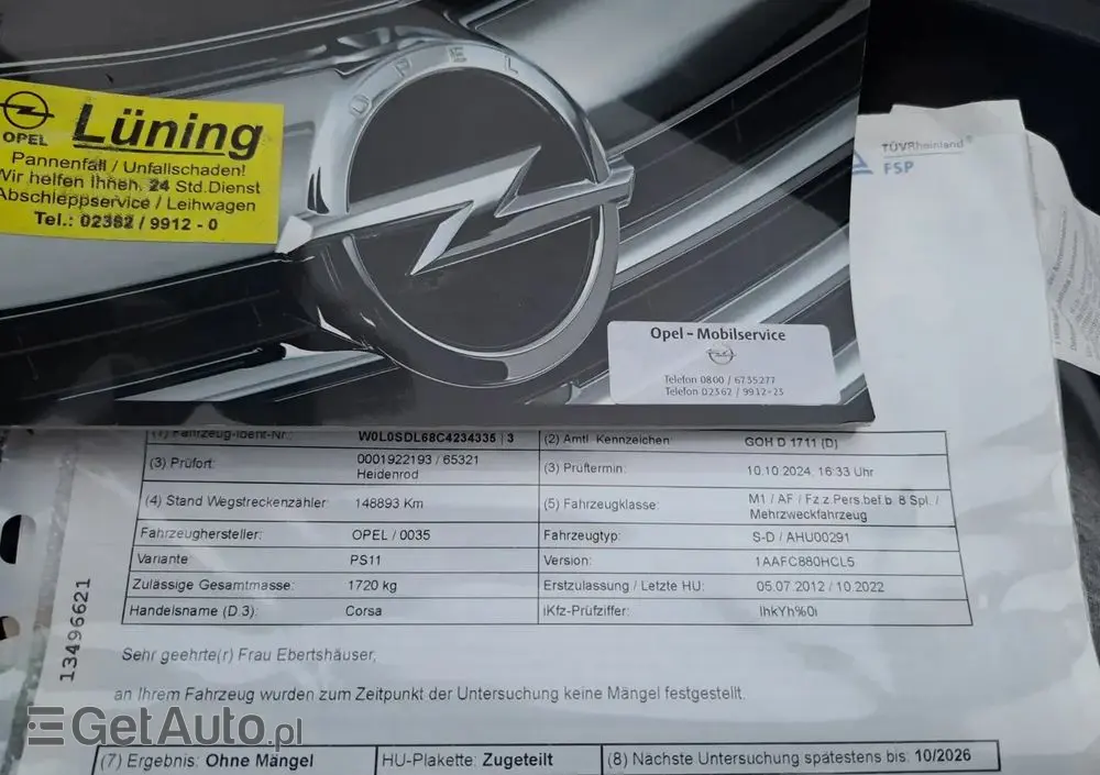 OPEL Corsa 1.6 Turbo 150 Jahre