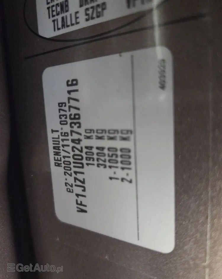 RENAULT Scenic 1.6 16V TomTom Edition