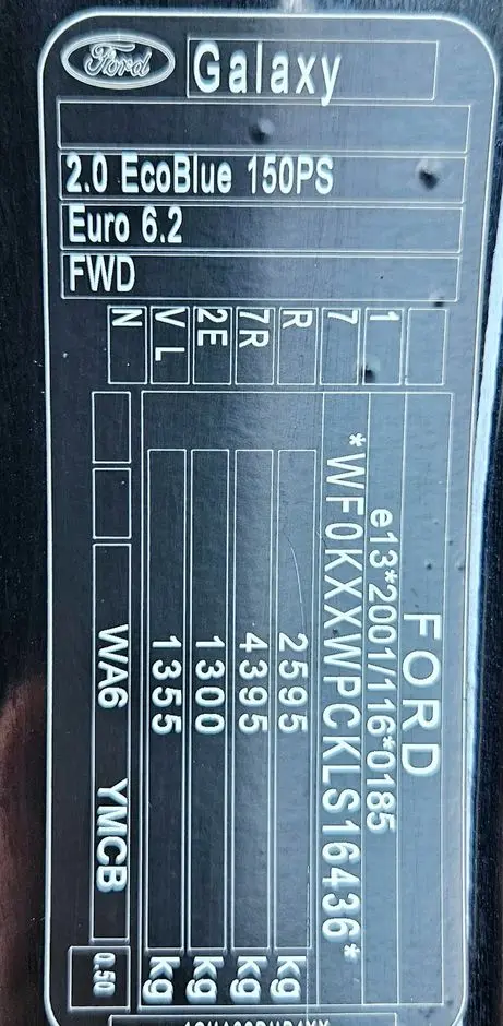 FORD Galaxy 2.0 TDCi Titanium