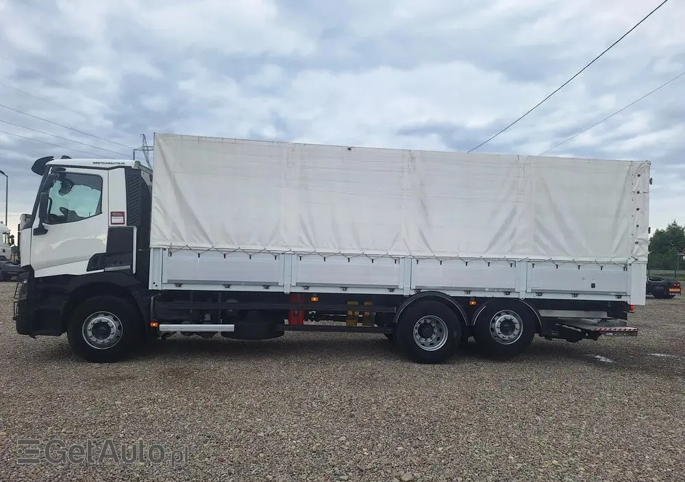 RENAULT GAMA C380 6X2 E6 WINDA SOLÓWKA Import Francja 