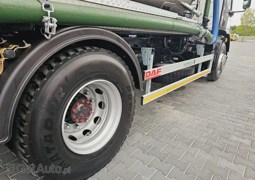 DAF WUKO SCK-4HW  do zbierania odpadów płynnych separatorów 