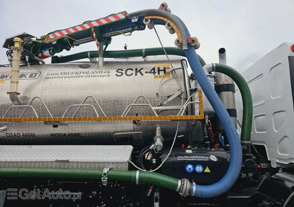 DAF WUKO SCK-4HW  do zbierania odpadów płynnych separatorów 