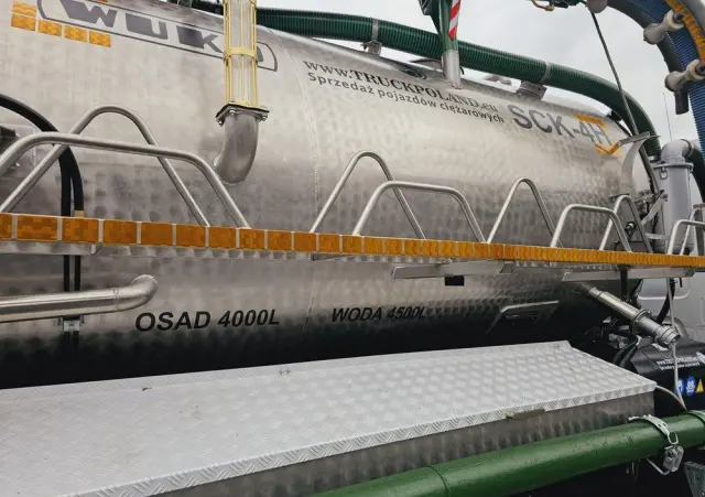 DAF WUKO SCK-4HW  do zbierania odpadów płynnych separatorów 