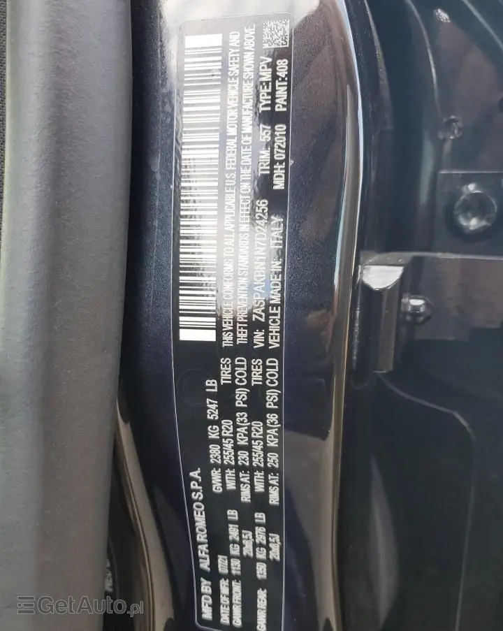 ALFA ROMEO Stelvio 2.0 Turbo 16V AT8-Q4 Veloce Ti