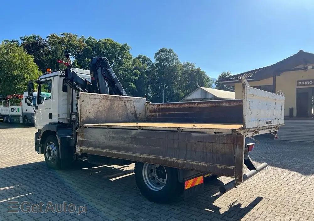 MAN 18.240 TGM wywrotka 3-str. z HDS HIAB 099, manual 