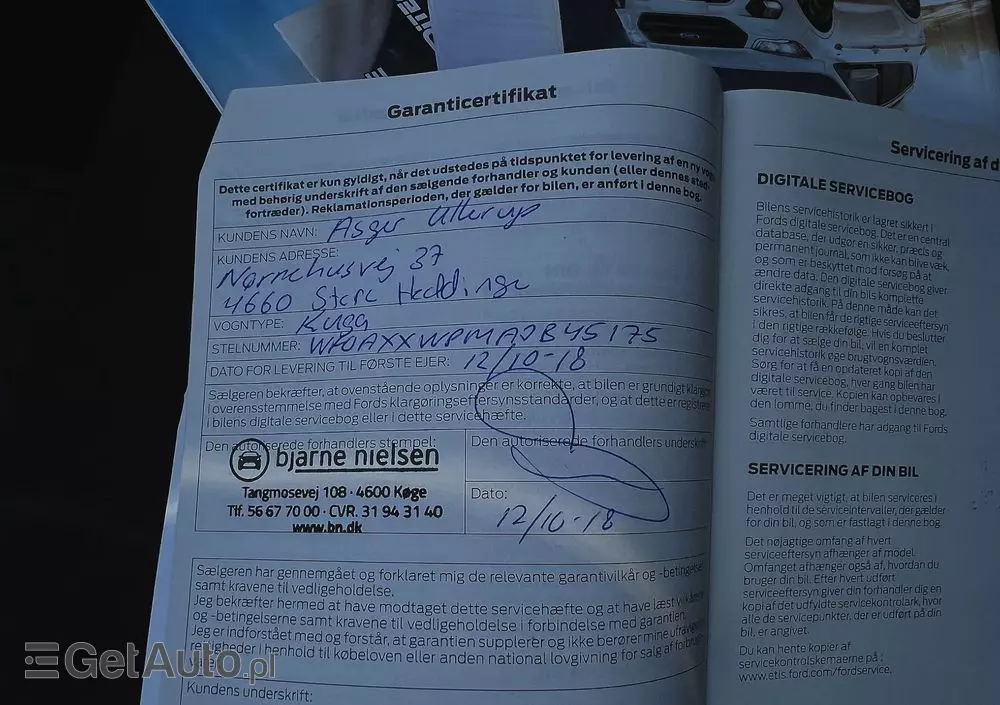 FORD Kuga 2.0 TDCi 2x4 ST-Line