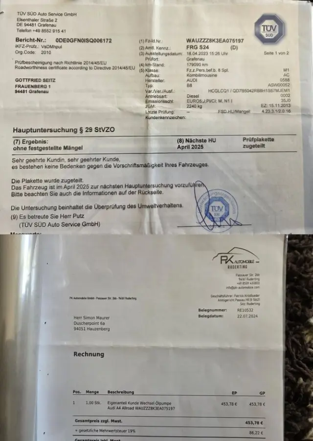 AUDI A4 Allroad 2.0 TDI DPF S tronic