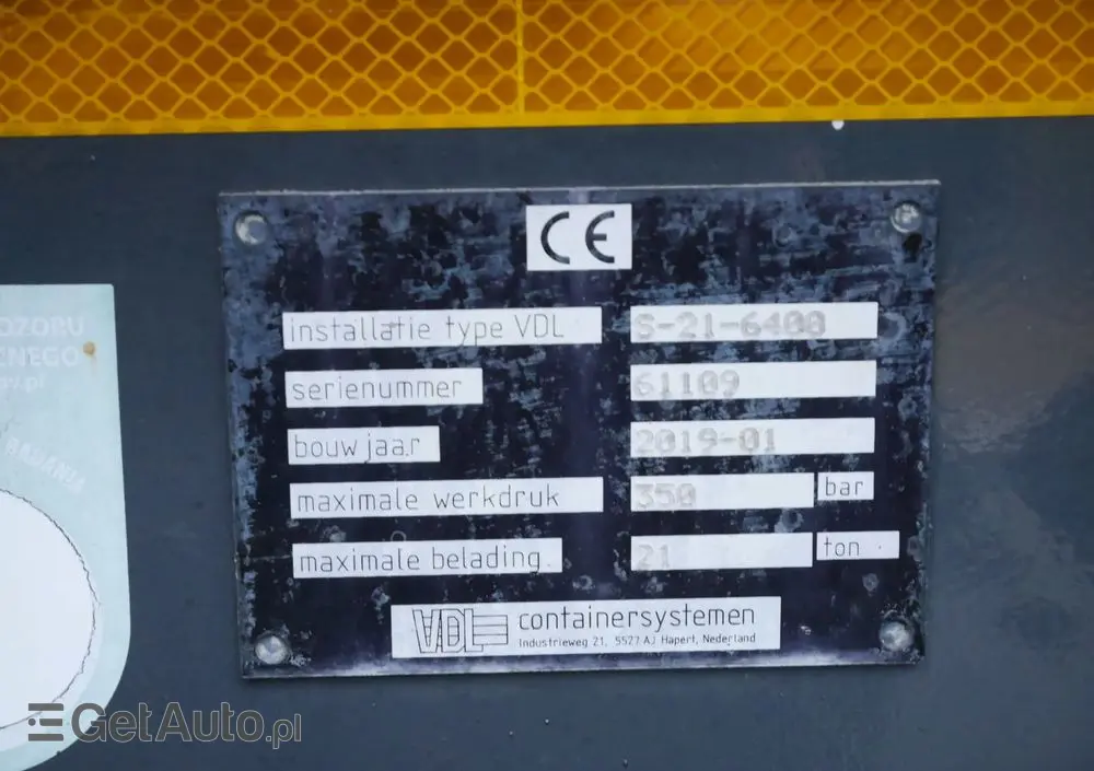 VOLVO FH4  6X2/ 460KM EURO 6 HAKOWIEC 