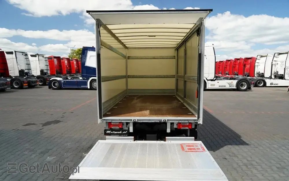 IVECO DAILY 35-180 / KONTENER - FIRANKA / AUTOMAT / WINDA DHOLLANDIA /  DMC: 3500 KG /  2021 