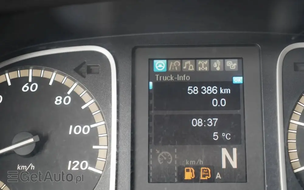 MERCEDES-BENZ GLORY / ERENER / EURO 6 / SPROWADZONY / 58000 KM!!! / 