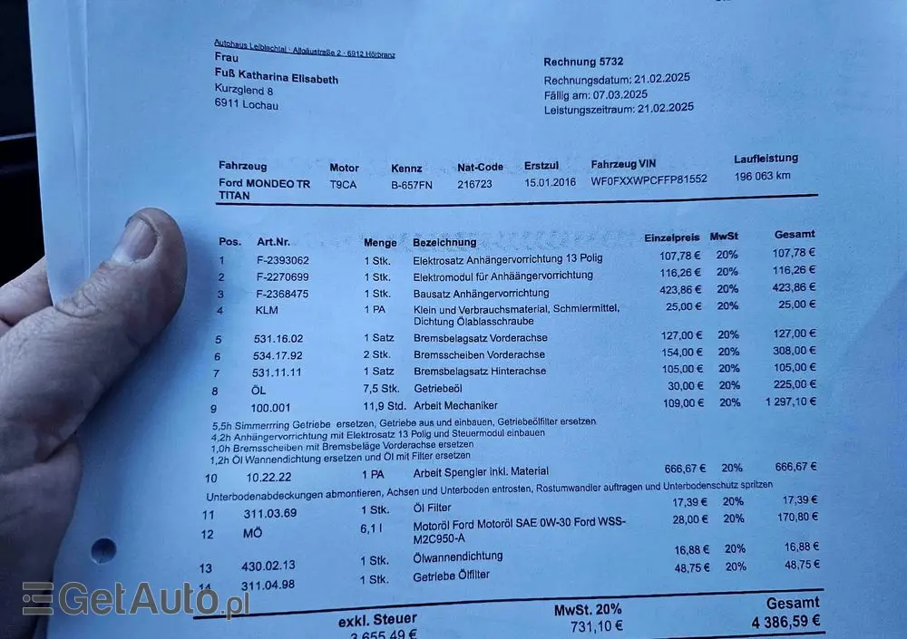 FORD Mondeo SW 2.0 TDCi Bi-Turbo PowerShift-Aut ST-Line