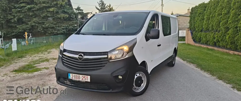 OPEL VIVARO BRYGADÓWKA 5 OSOBOWA DŁUGI LONG 