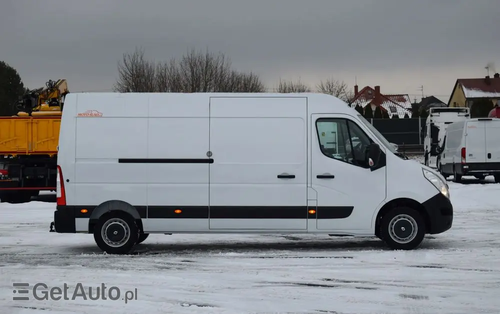RENAULT MASTER / 2.3 - 150 KM / DOSTAWCZE / 3 OSOBY / DOSTAWCZE / BLASZAK / DUŻY WYŚWIETLACZ / KLIMA / TEMPOMAT / KAMERA COFANIA / HAK / SPROWADZONY 