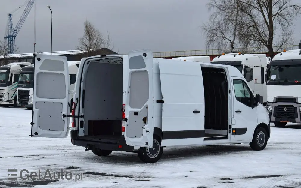 RENAULT MASTER / 2.3 - 150 KM / DOSTAWCZE / 3 OSOBY / DOSTAWCZE / BLASZAK / DUŻY WYŚWIETLACZ / KLIMA / TEMPOMAT / KAMERA COFANIA / HAK / SPROWADZONY 