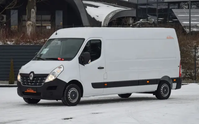 RENAULT MASTER / 2.3 - 150 KM / DOSTAWCZE / 3 OSOBY / DOSTAWCZE / BLASZAK / DUŻY WYŚWIETLACZ / KLIMA / TEMPOMAT / KAMERA COFANIA / HAK / SPROWADZONY 