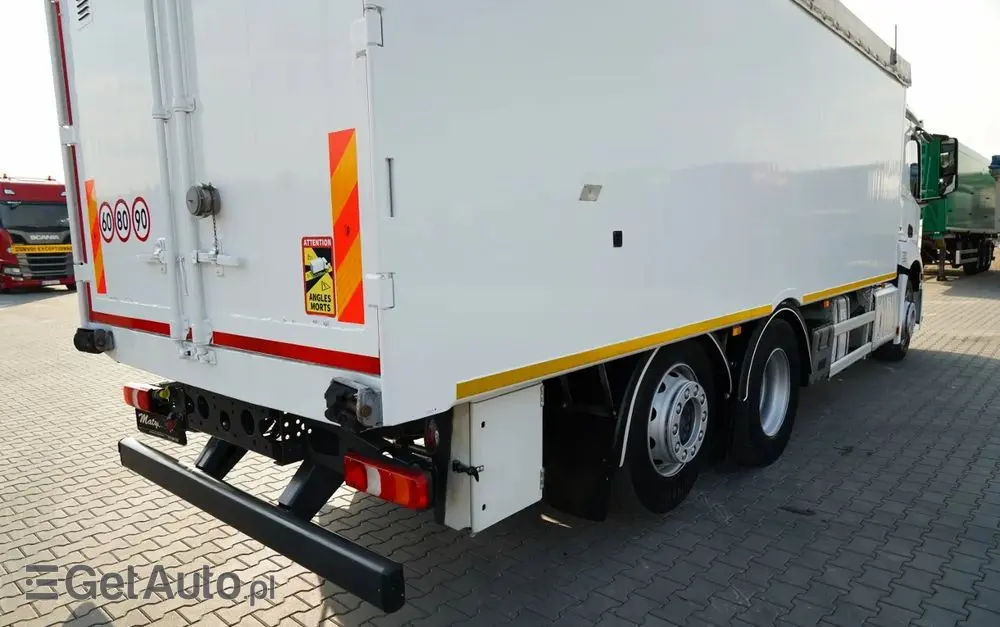 MERCEDES-BENZ ACTROS 2543 / RUCHOMA PODŁOGA / WALKING FLOOR / 6X2 / OŚ SKRĘTNA / PODNOSZONA 