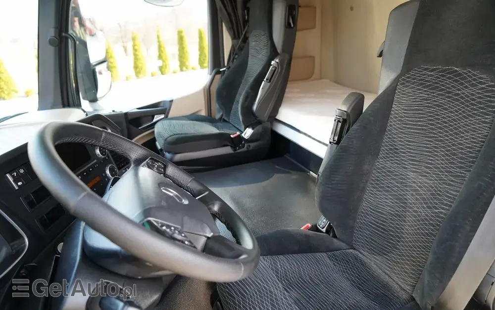 MERCEDES-BENZ ACTROS 2543 / RUCHOMA PODŁOGA / WALKING FLOOR / 6X2 / OŚ SKRĘTNA / PODNOSZONA 
