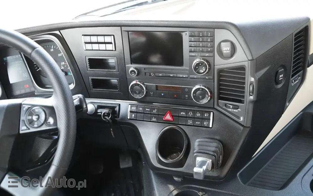 MERCEDES-BENZ ACTROS 2543 / RUCHOMA PODŁOGA / WALKING FLOOR / 6X2 / OŚ SKRĘTNA / PODNOSZONA 