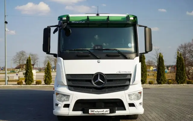 MERCEDES-BENZ ACTROS 2543 / RUCHOMA PODŁOGA / WALKING FLOOR / 6X2 / OŚ SKRĘTNA / PODNOSZONA 