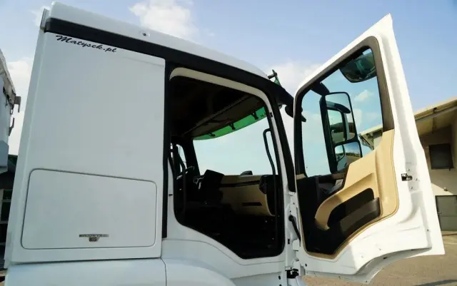 MERCEDES-BENZ ACTROS 2543 / RUCHOMA PODŁOGA / WALKING FLOOR / 6X2 / OŚ SKRĘTNA / PODNOSZONA 