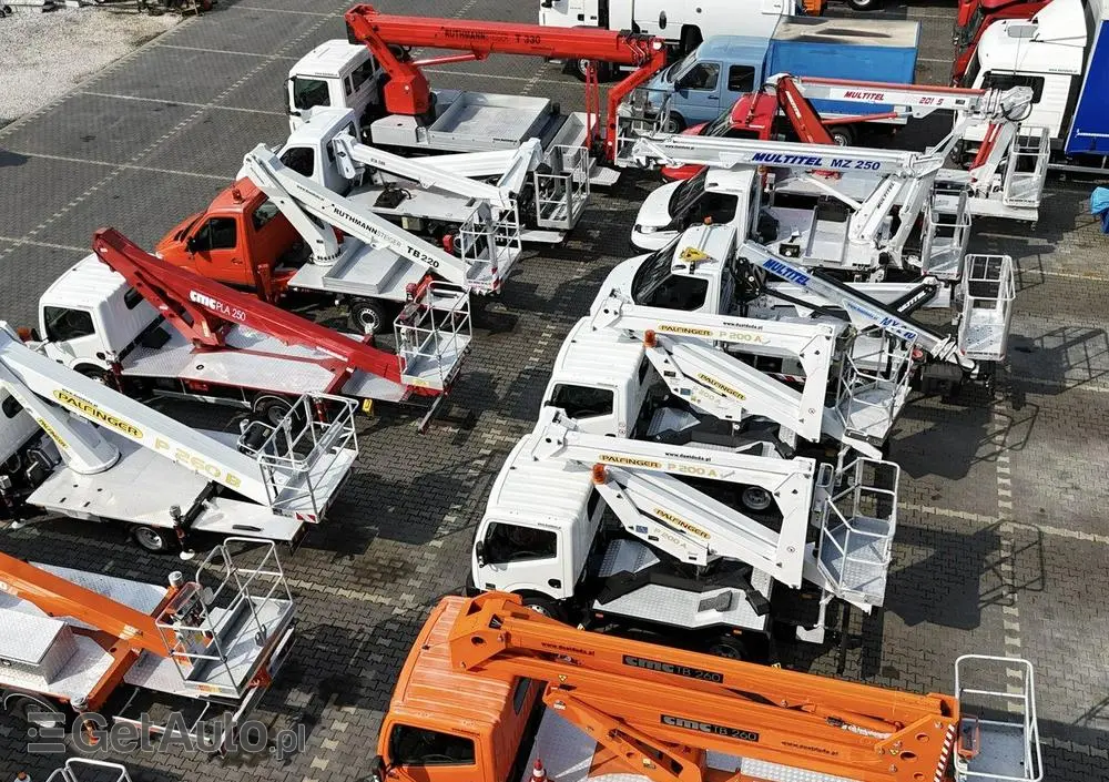 NISSAN Zwyżka Podnośnik Koszowy 4X4 CABSTAR MAXITY SPRINTER 