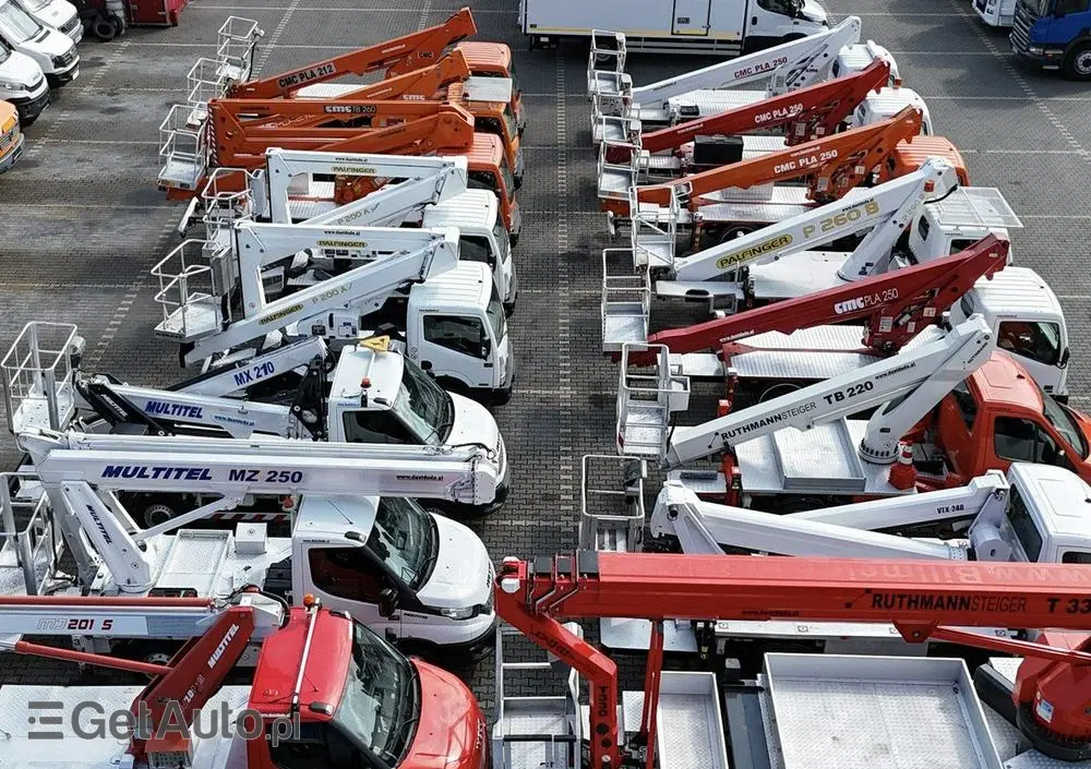 NISSAN Zwyżka Podnośnik Koszowy 4X4 CABSTAR MAXITY SPRINTER 