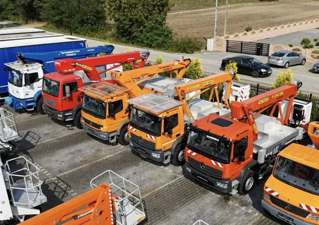 NISSAN Zwyżka Podnośnik Koszowy 4X4 CABSTAR MAXITY SPRINTER 