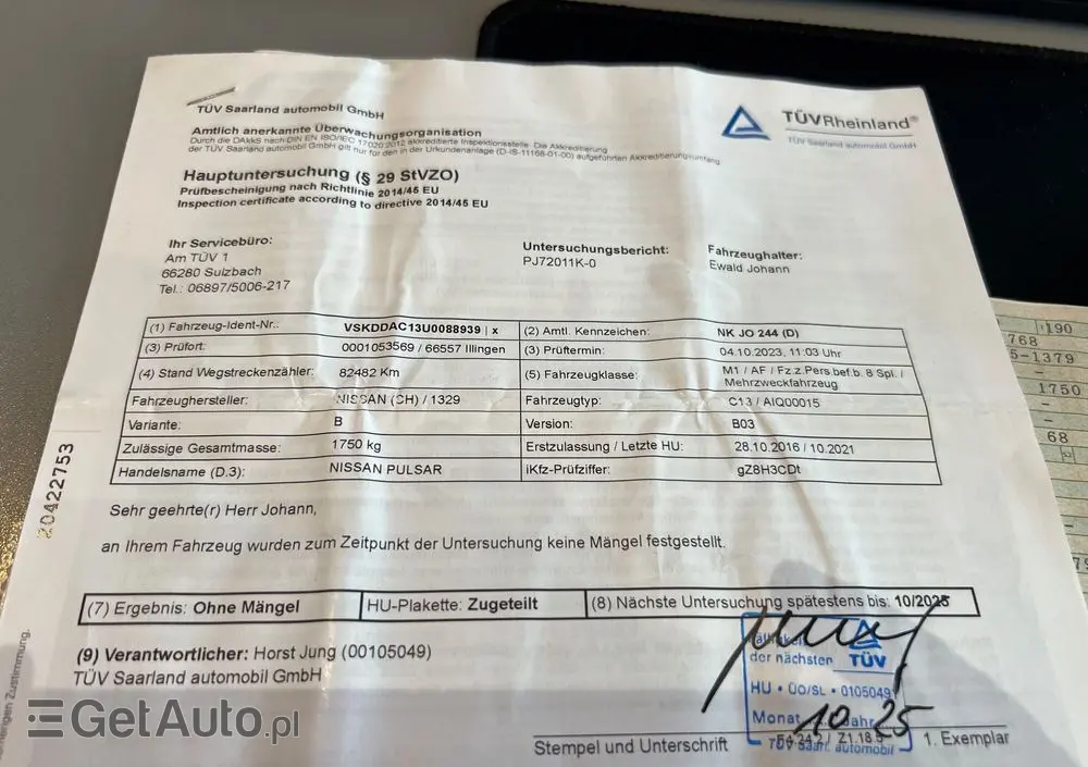 NISSAN Pulsar 1.2 DIG-T Acenta EU6