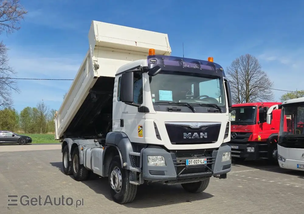 MAN MAN TGS 26.360 / 2 STRONNA WYWROTKA / EURO 6 