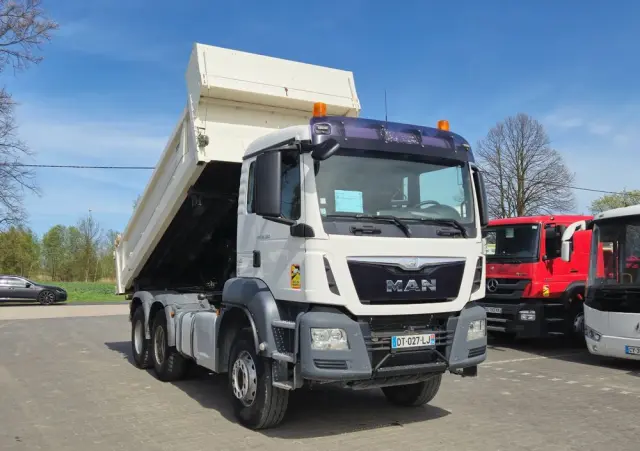 MAN MAN TGS 26.360 / 2 STRONNA WYWROTKA / EURO 6 