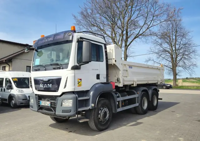 MAN MAN TGS 26.360 / 2 STRONNA WYWROTKA / EURO 6 