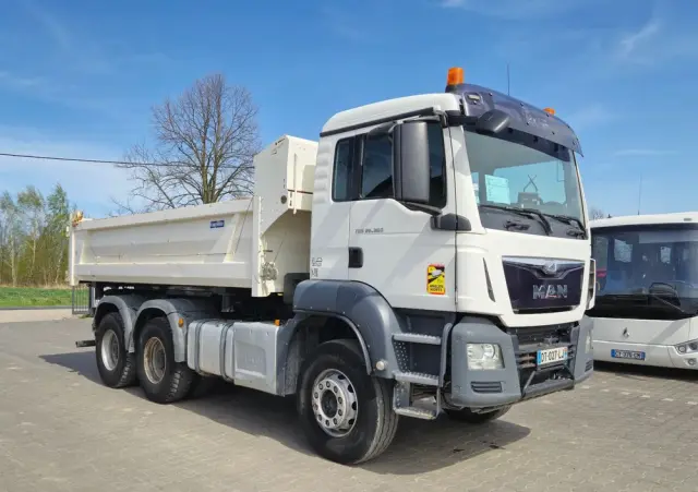 MAN MAN TGS 26.360 / 2 STRONNA WYWROTKA / EURO 6 