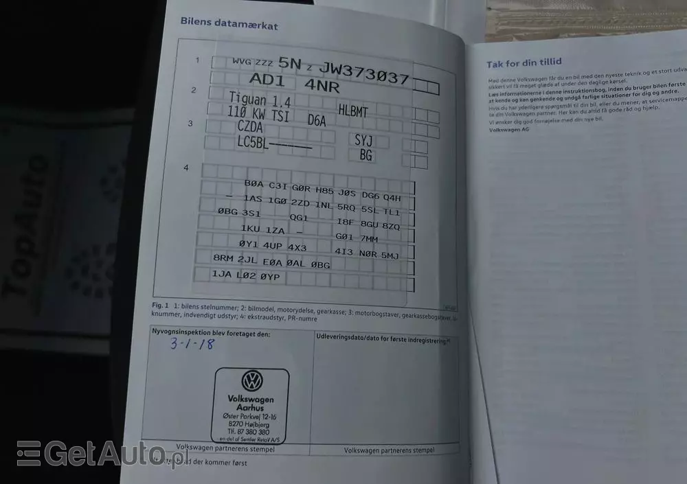 VOLKSWAGEN Tiguan 1.4 TSI 4Motion (BlueMotion Technology) DSG Highline