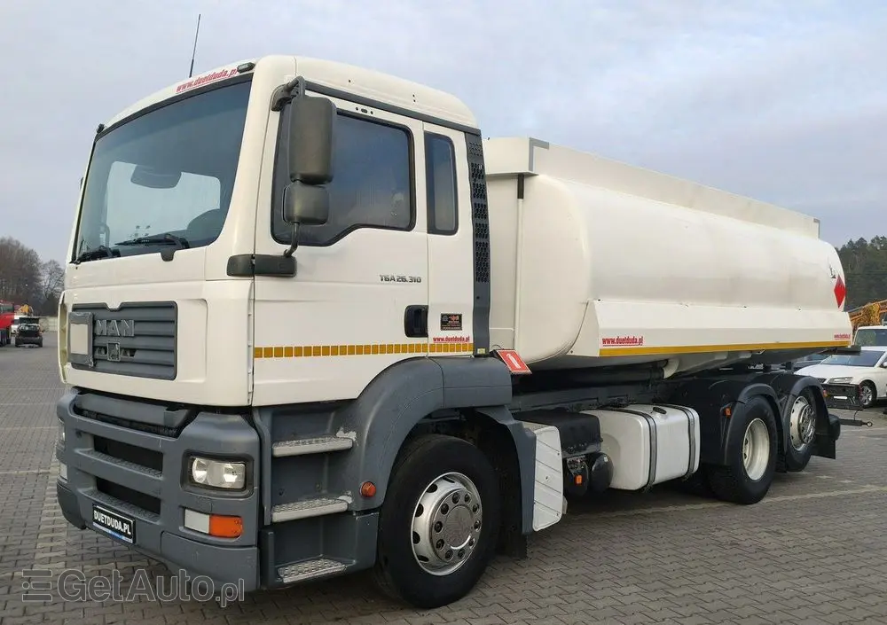 MAN TGA 26.310 Autocysterna z Dystrybucją 