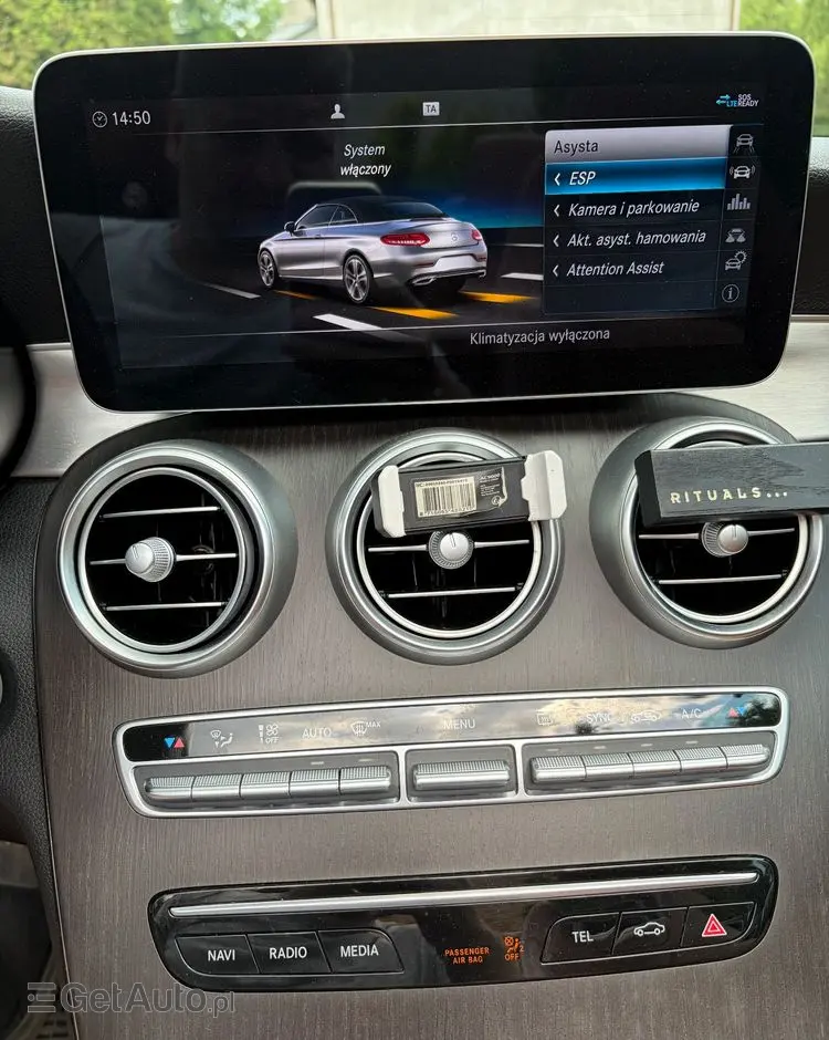 MERCEDES-BENZ Klasa C 180 9G-TRONIC AMG Line Plus