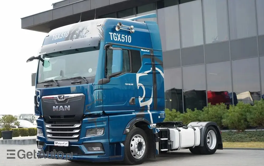 MAN TGX 18.510 / GX / MEGA / RETARDER / NAVI / LOW DECK 