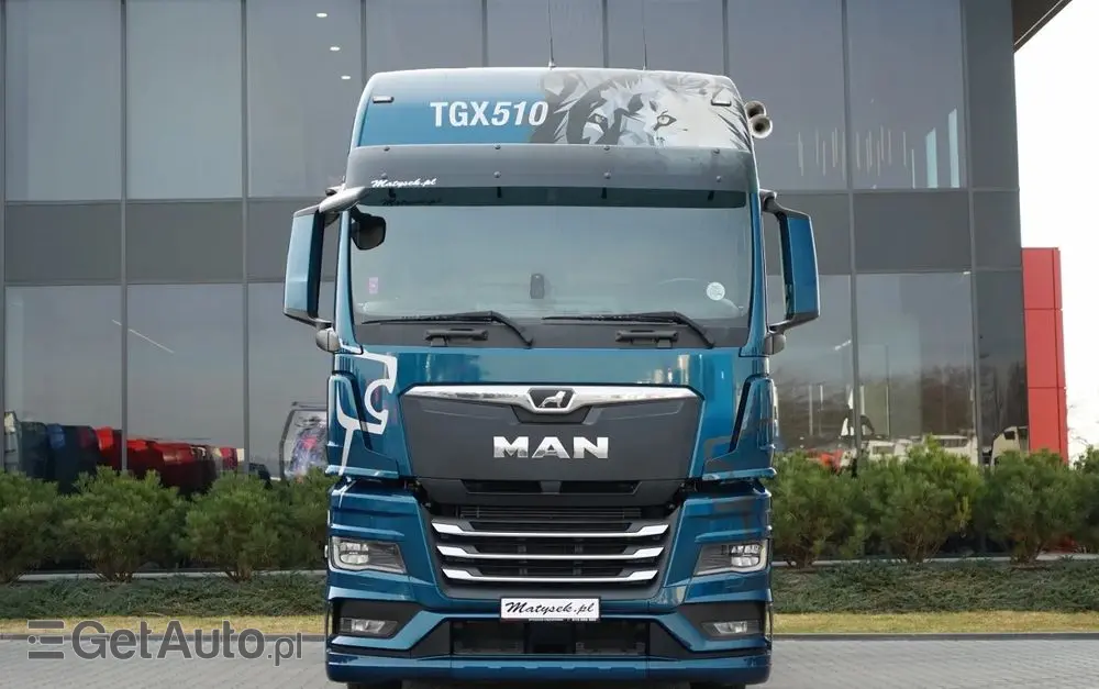 MAN TGX 18.510 / GX / MEGA / RETARDER / NAVI / LOW DECK 