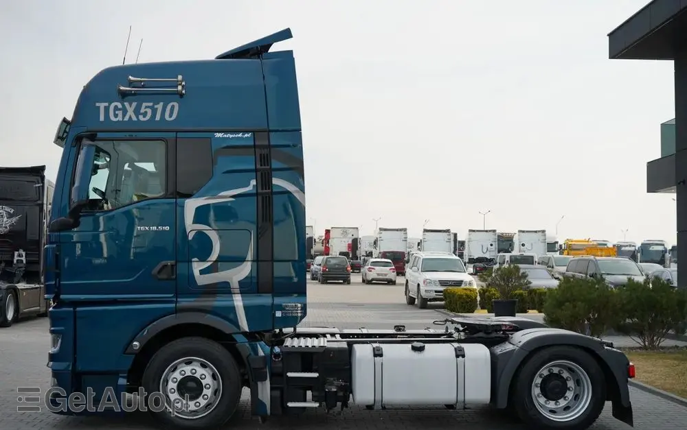 MAN TGX 18.510 / GX / MEGA / RETARDER / NAVI / LOW DECK 