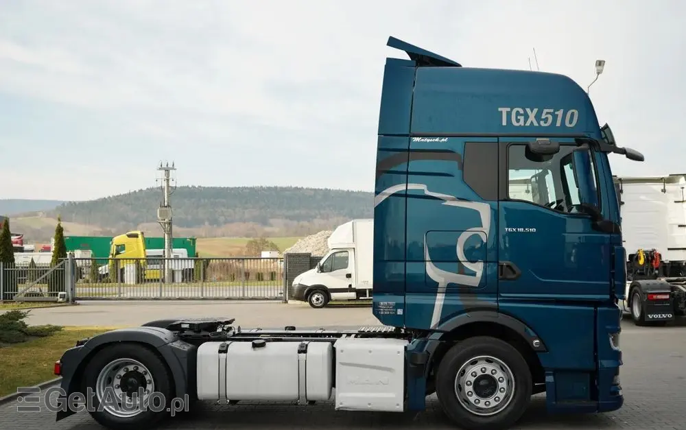 MAN TGX 18.510 / GX / MEGA / RETARDER / NAVI / LOW DECK 