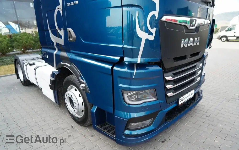 MAN TGX 18.510 / GX / MEGA / RETARDER / NAVI / LOW DECK 