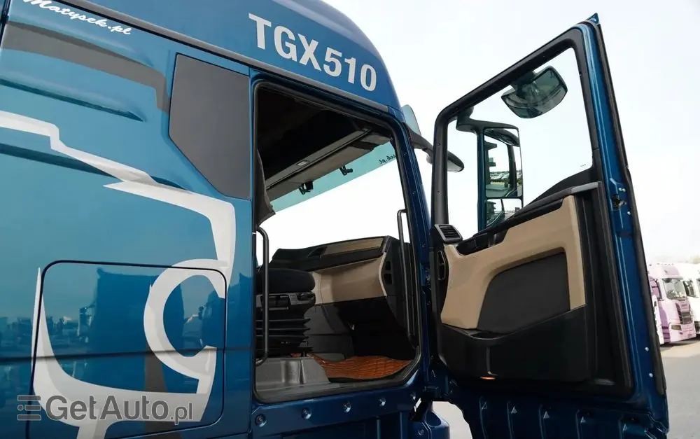 MAN TGX 18.510 / GX / MEGA / RETARDER / NAVI / LOW DECK 