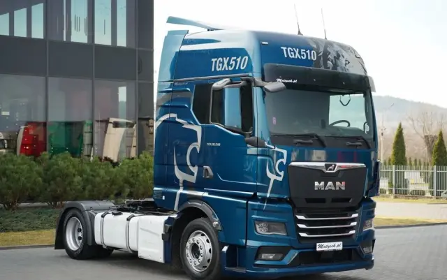 MAN TGX 18.510 / GX / MEGA / RETARDER / NAVI / LOW DECK 