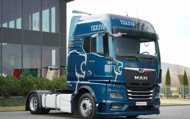 MAN TGX 18.510 / GX / MEGA / RETARDER / NAVI / LOW DECK 