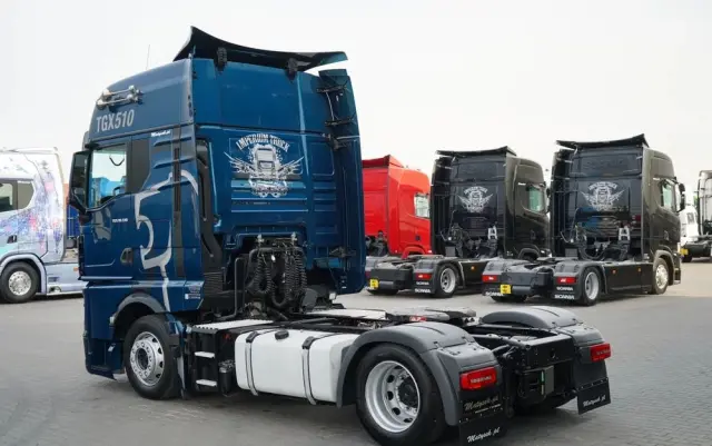 MAN TGX 18.510 / GX / MEGA / RETARDER / NAVI / LOW DECK 