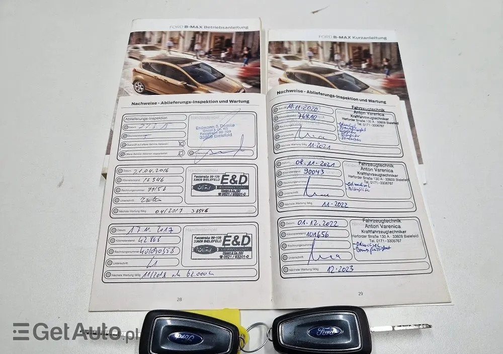 FORD B-MAX 1.4 SYNC Edition