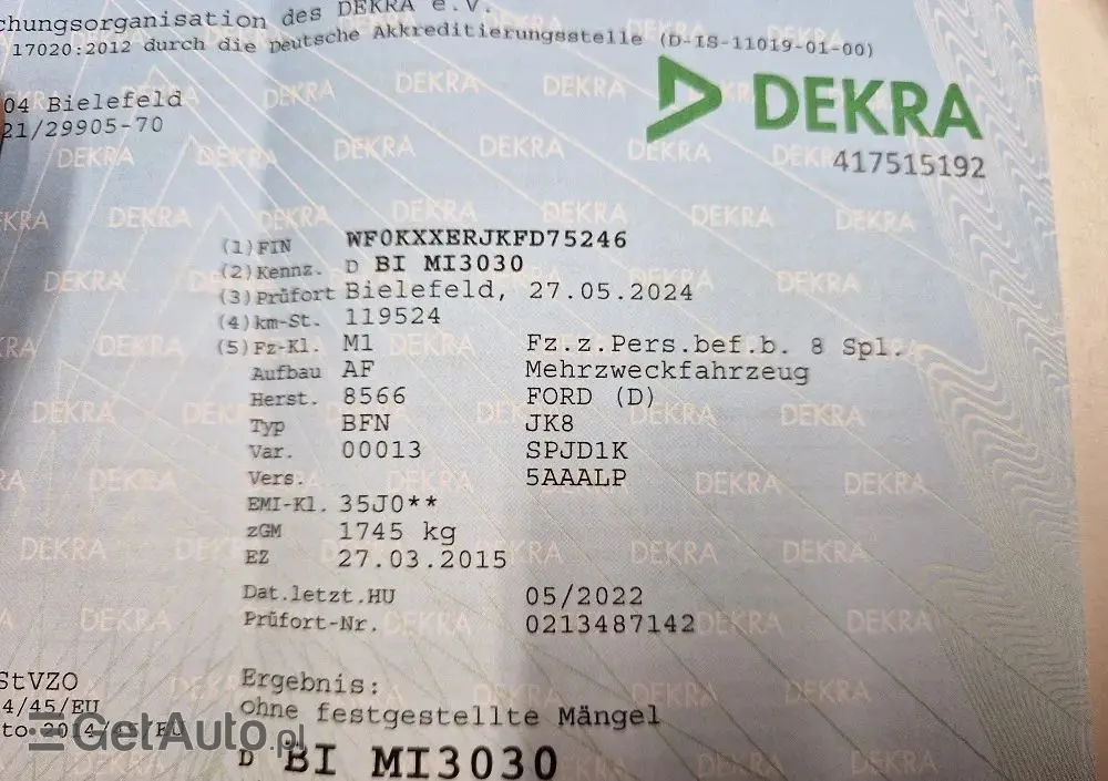 FORD B-MAX 1.4 SYNC Edition