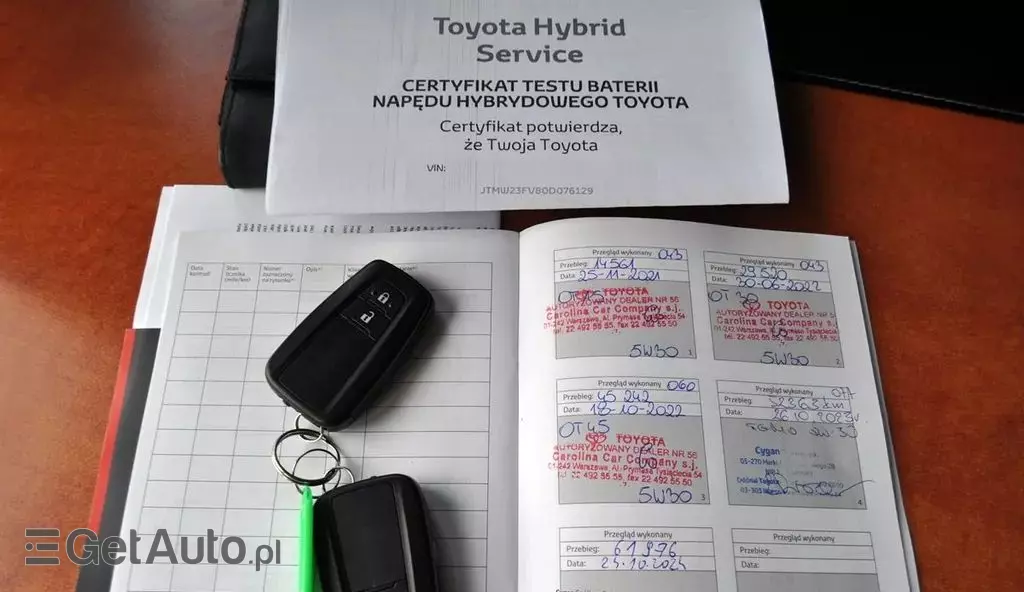 TOYOTA RAV4 2.5 (218 KM) Hybrid CVT